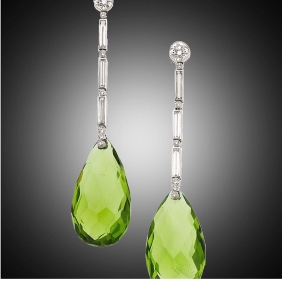 š Betsey Johnson sparklingāteardrop dangle earrings š - Picture 2 of 2